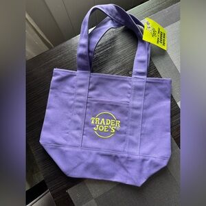 Trader Joe’s mini tote! 

LIMITED EDITION